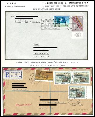 Poststück - Österr. UNO-Wahlbeobachtung, - Stamps and Postcards