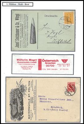 Poststück/Briefstück - Ausstellungssammlung - Stamps and Postcards