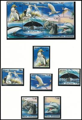 **/gestempelt - Sammlung Neuseeland ca.1972/2013, - Francobolli e cartoline