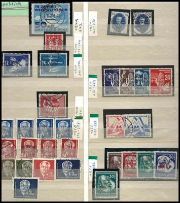 **/*/gestempelt - Sauberer Bestand - Stamps and postcards
