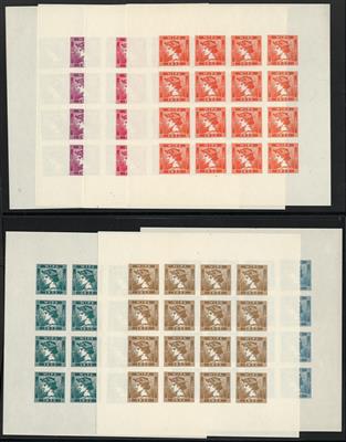 (*) - Kl. Partie Vignetten zur WIPA 1933, - Briefmarken und Ansichtskarten