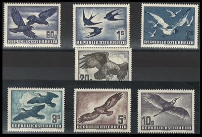 ** - Österr. - Flug 1950/53, - Stamps and postcards