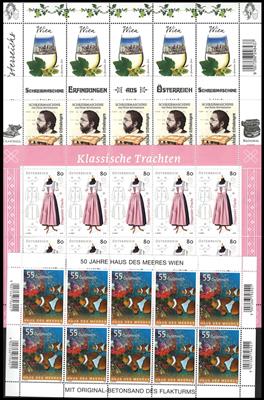 ** - Österr. - Partie EURO - NEUHEITEN (FRANKATURWARE), - Briefmarken und Ansichtskarten