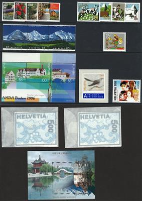 ** - Partie FRANKATURWARE Schweiz, - Briefmarken und Ansichtskarten