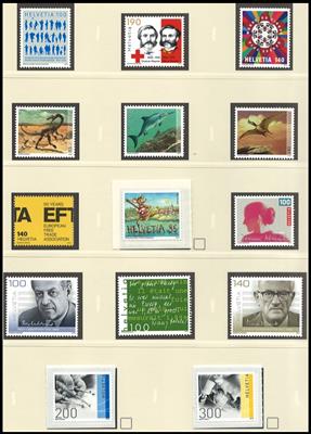 ** - Sammlung Schweiz 1965/2010 (FRANKATURWARE) in - Známky a pohlednice