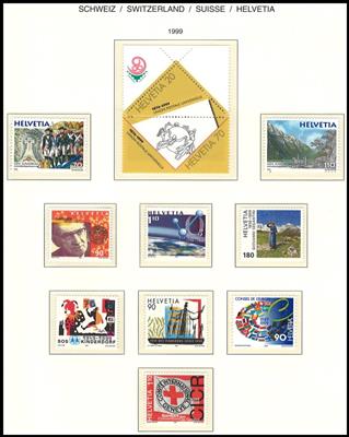 ** - Sammlung Schweiz 1977/1997 (FRANKATURWARE) in - Známky a pohlednice