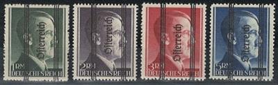 ** - Schöne Sammlung Österr. Ausg. 1945/1959 - mit - Francobolli e cartoline