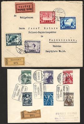 Poststück/Briefstück - Partie Poststücke - Stamps and postcards