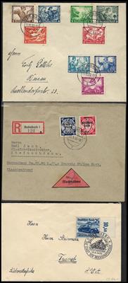 Poststück/Briefstück - Partie Poststücke D.Reich ab ca. 1933, - Známky a pohlednice