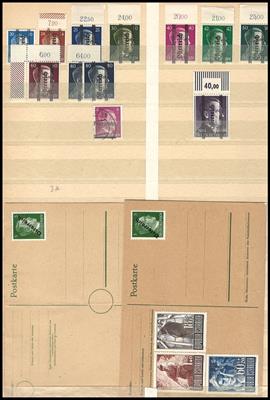 Poststück/**/*/gestempelt - Partie Österreich 1945 Aufdrucke Wien I/III, - Stamps and postcards