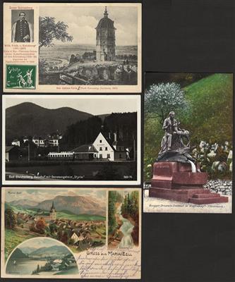 Poststück - Partie AK Steiermark u.a. mit - Známky a pohlednice