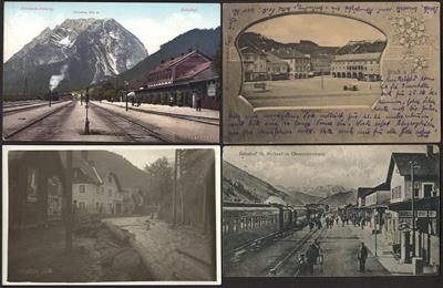 Poststück - Partie AK Steiermark u.a. mit - Stamps and postcards