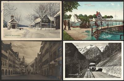 Poststück - Partie AK Vorarlberg, - Stamps and postcards