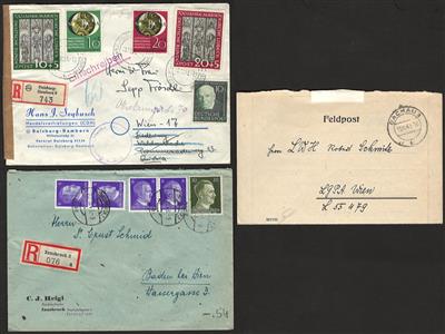 Poststück - Partie Poststücke meist div. Europa, - Francobolli e cartoline