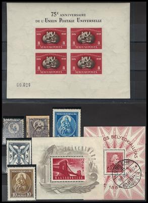 .gestempelt/**/*/Briefstück - Sammlung Ungarn ab 1871, - Francobolli