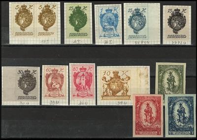 */(*) - Liechtenstein Mi. Spez. Nr. 17 I, - Briefmarken und Ansichtskarten