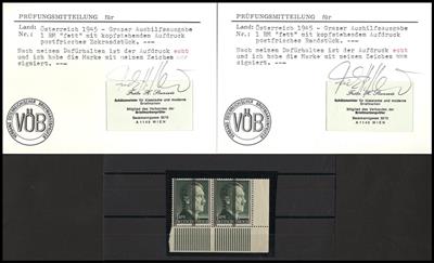 ** - Österr. 1945 - Nr. 693IK (1RM - Briefmarken und Ansichtskarten