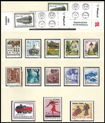 ** - Österr. - Partie EURO - NEUHEITEN aus ca. 2002/2011, - Briefmarken und Ansichtskarten