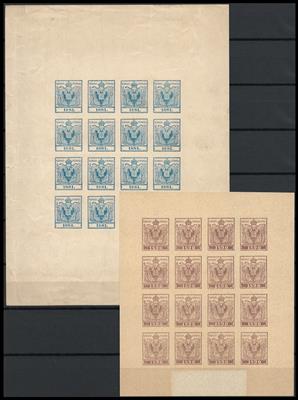 */**/(*) - Österr. - Partie tls. philatelistische Vignetten Österr. ab Monarchie sowie Erinnophilie etc., - Stamps