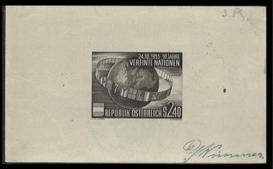 Poststück - Ausstellungsobjekt österr. UNO-Einsatz im Congo ONUC mit Post aus Katanga, - Stamps
