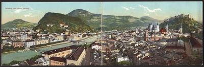 Poststück - Div. Ansichtskarten SALZBURG ca. 1920/1960, - Známky