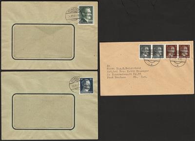 Poststück - Österr. 1945 - Lokalausgabe - Francobolli