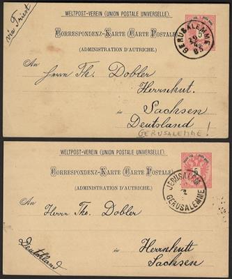 Poststück - Österr. Post in  d. Levante, - Stamps