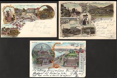 Poststück - Partie AK div. Deutschland u.a. mit div. Dresden, - Briefmarken und Ansichtskarten