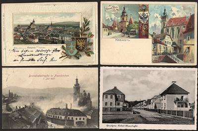 Poststück - Partie AK div. Österr. u.a. Krems - Briefmarken und Ansichtskarten