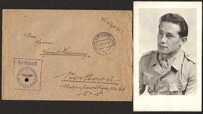 Poststück - Partie D. Feldost WK II aus einer Korrespondenz mit Stalag XVIIB Krems Gneixendorf, - Briefmarken und Ansichtskarten