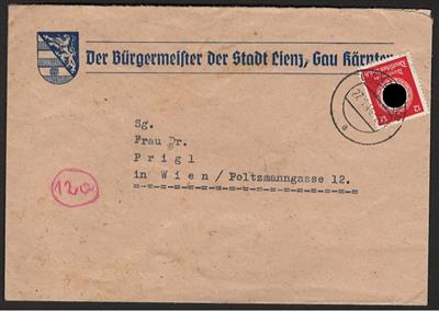 Poststück - Partie Dienstbriefe D.Reich, - Briefmarken und Ansichtskarten