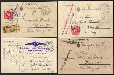 Poststück - Spezialpartie Österr. Feldpost - Stamps