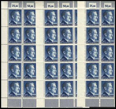 ** - D.Reich - 1 Pfg. bis 5 RM - Hitler-Freim. 1941/44 -Nr. 781/798, - Stamps