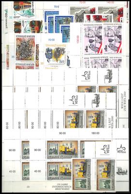 ** - Österr. II. Rep. - Reichh. Partie ATS aus 1957/2001, - Stamps