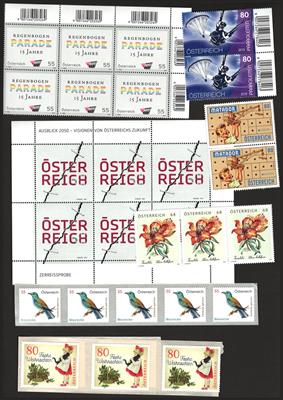 ** - Österr. - Partie EURO - NEUHEITEN - Briefmarken und Ansichtskarten