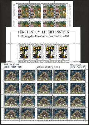 ** - Partie FRANKATURWARE Liechtenstein - Briefmarken und Ansichtskarten