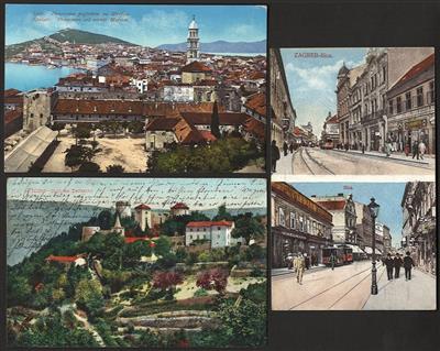 Poststück - Ansichtskarten Jugosl. - incl. Bosnien, - Stamps