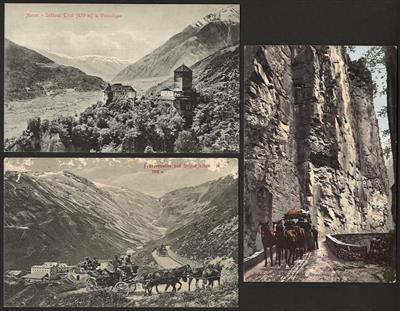 Poststück - Ansichtskarten Südtirol - (ca. 140), - Briefmarken und Ansichtskarten
