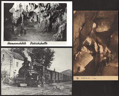 Poststück - Ca. 200 Motivkarten u.a. Höhlen und Grotten, - Briefmarken und Ansichtskarten