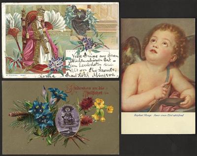 Poststück - Motivkarten Sakrale Kunst etc., - Briefmarken und Ansichtskarten