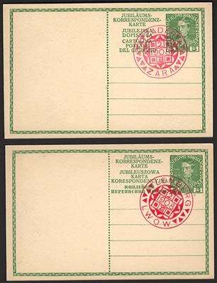 Poststück - Österr. 1908 - 5 Heller - Francobolli