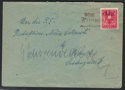 Poststück - Österr. 1945 - STEMPELPROVISORIUM - Briefmarken und Ansichtskarten