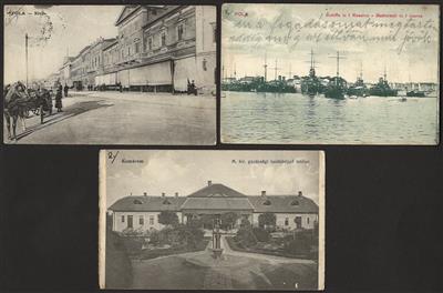 Poststück - Partie AK meist div. Europa u.a. mit Deutschland - Schweiz - Albanien - Ungarn, - Briefmarken und Ansichtskarten