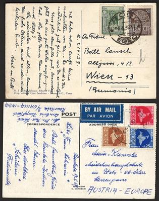 Poststück - Partie Ansichtskarten Europa usw. - (ca. 85), - Stamps