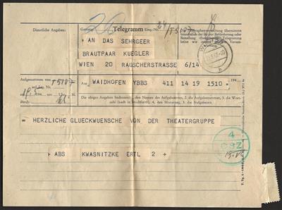 Poststück - Partie belege meist frühe II. Rep. u. Ostmark, - Briefmarken und Ansichtskarten