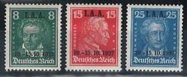 ** - D.Reich Nr. 407/09, - Briefmarken und Ansichtskarten