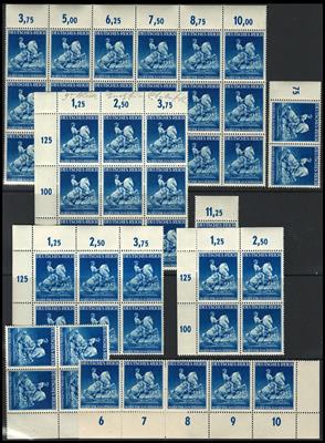 ** - D.Reich Nr. 768/71 (Wiener - Briefmarken und Ansichtskarten