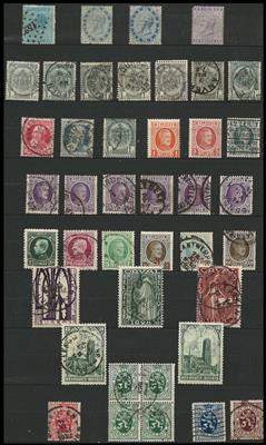 **/gestempelt/* - Belgien, - Stamps and postcards