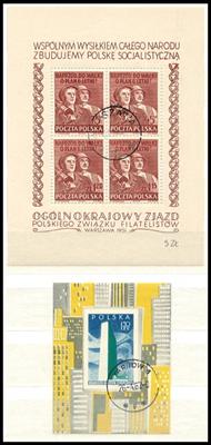 .gestempelt - Partie div. Osteuropa u.a. mit Polen, - Stamps and postcards
