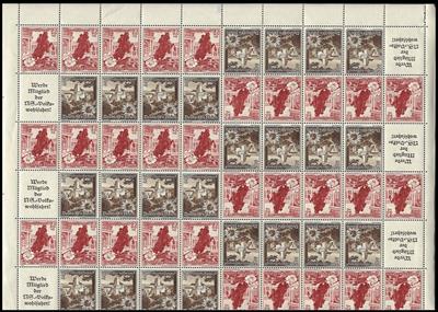 **/*/gestempelt/Poststück - Partie D. REich u.a. mit MH Nr. 45 (5), - Briefmarken und Ansichtskarten